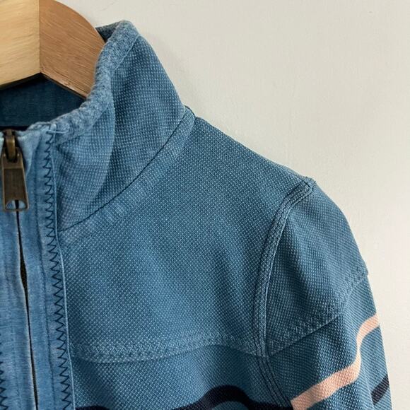 Fat Face Airlie Quarter Zip Long Sleeve Stripe Women Size 6 - Picture 11 of 13